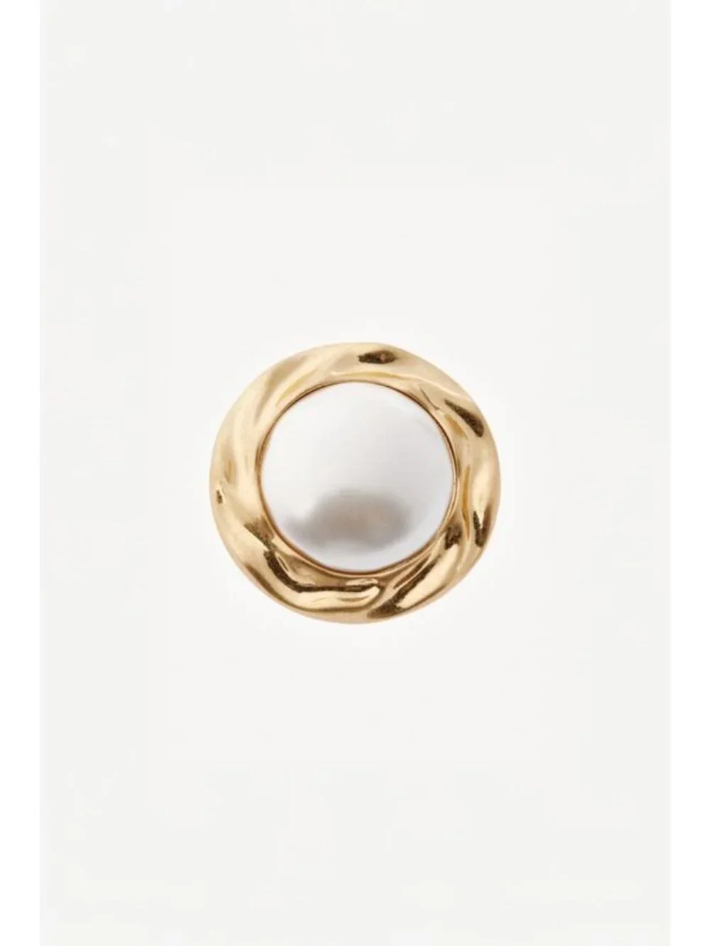 ZARA WILLY CHAVARRIA X ZARA MAXI PEARL EARRINGS - Picture 4 of 4